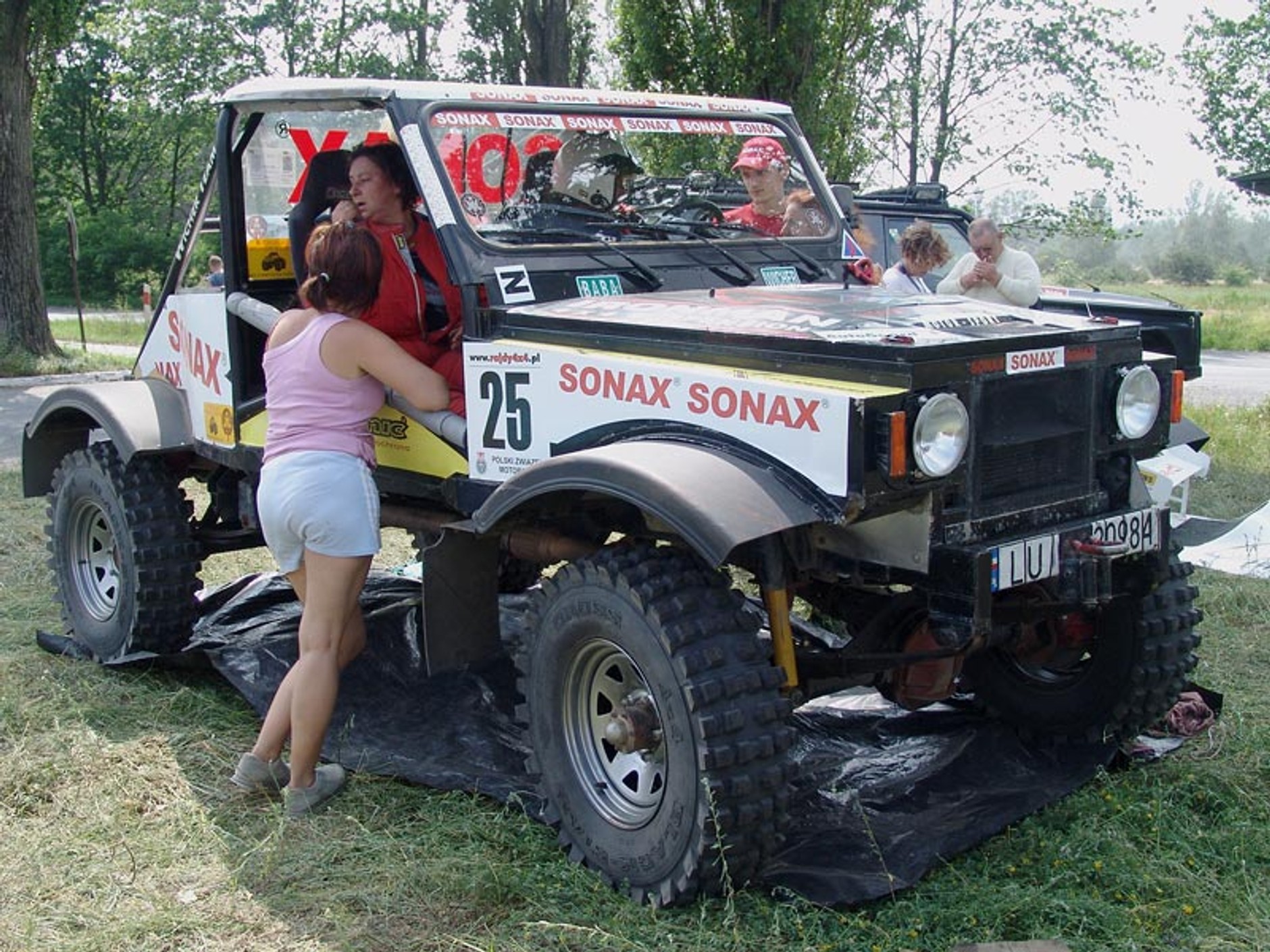 Polskie Safari 2007: w upale i piasku (fotogaleria)