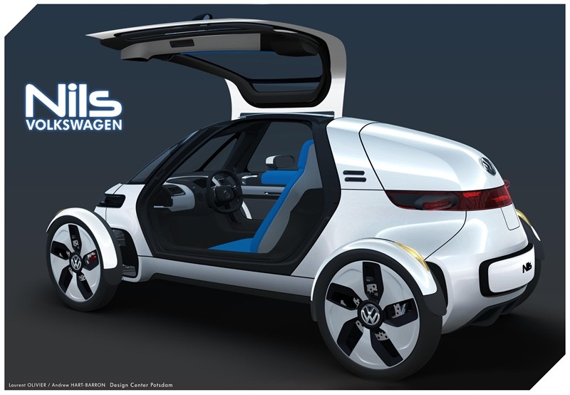 volkswagen, prototypy, auta elektryczne, frankfurt 2011