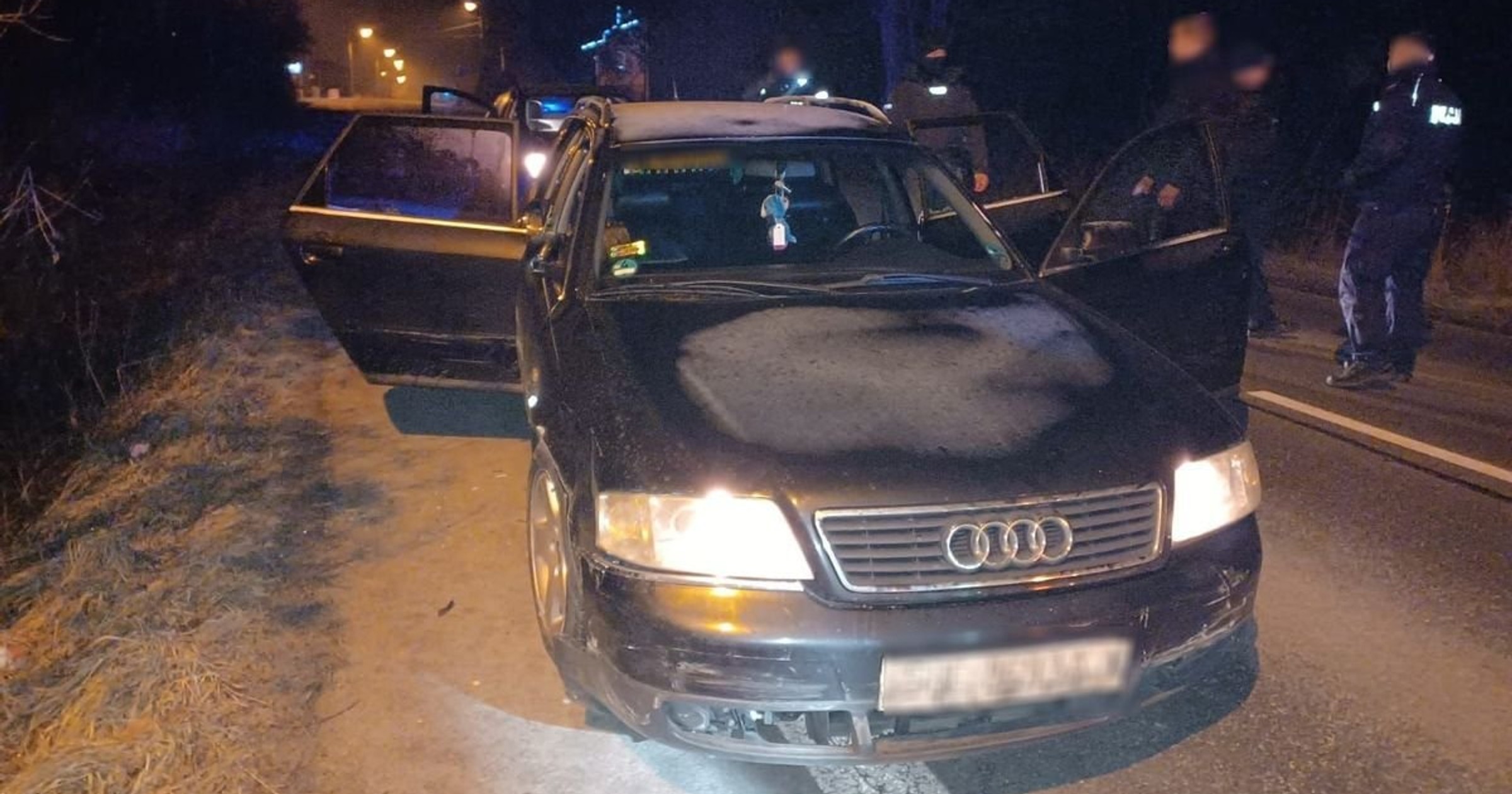 Uciekał Audi przed policją przez kilkanaście km. Ponad 32,5 tys. zł grzywny
