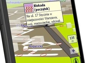 AutoMapa z aktualizacją utrudnień na drogach