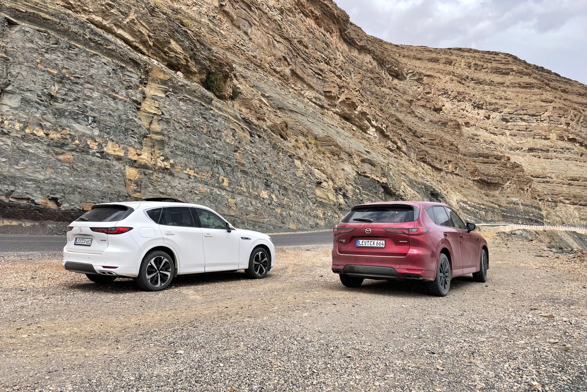 Mazda CX-60 z dieslem w Maroku