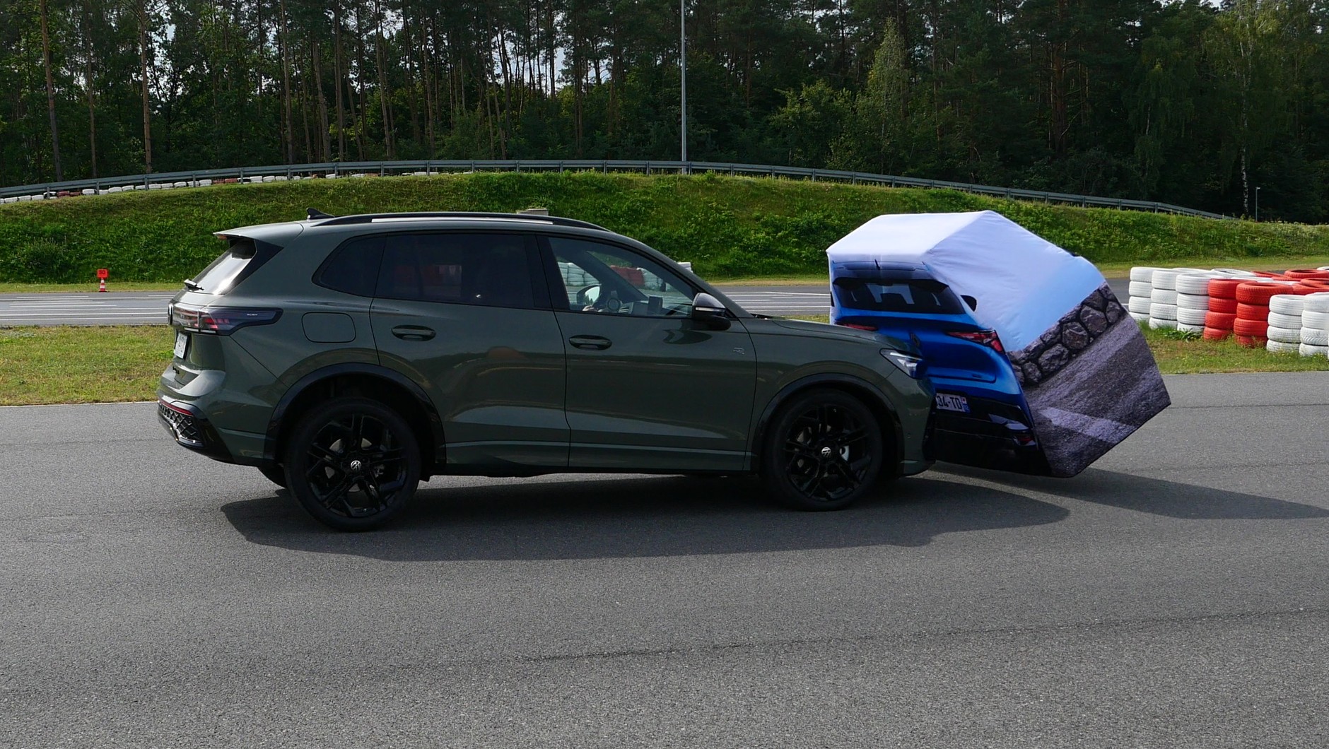 Volkswagen Tiguan nie zaliczył jednej z trzech prób