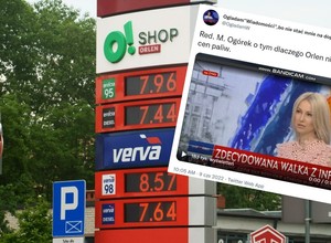 Magdalena Ogórek zszokowała media. Jej zdaniem wysokie ceny paliw chronią Polskę