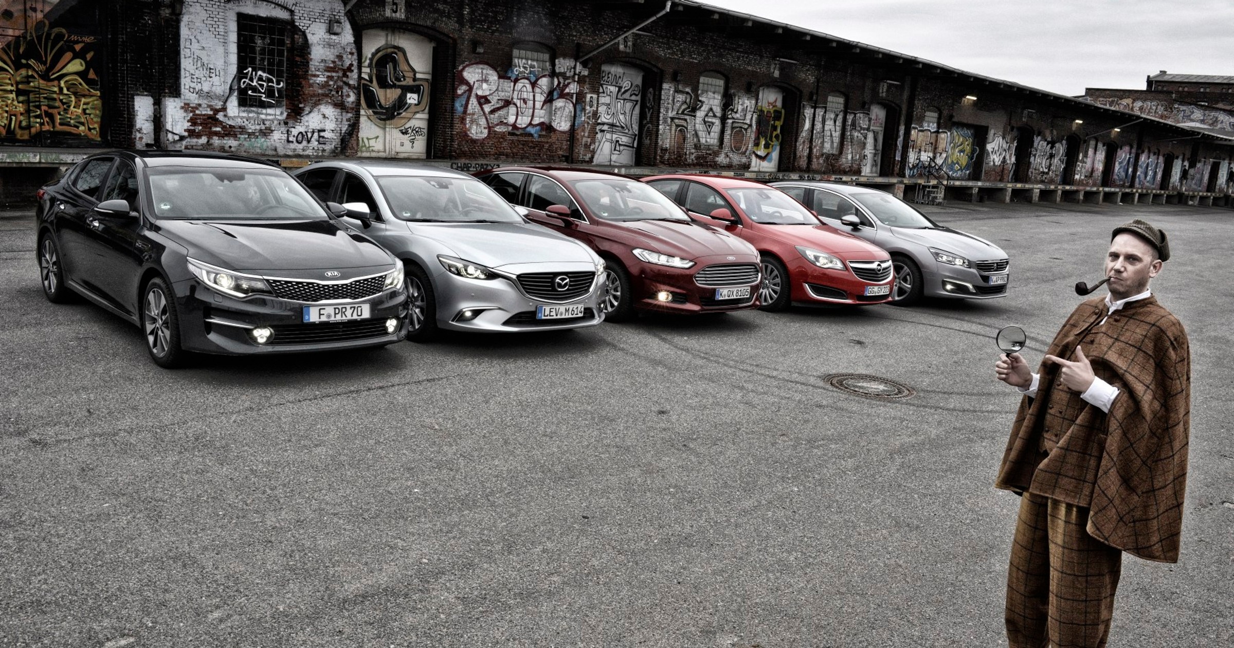 Limuzyny pod lupą - nowa Kia Optima kontra Ford Mondeo, Mazda 6, Opel Insignia i Peugeot 508