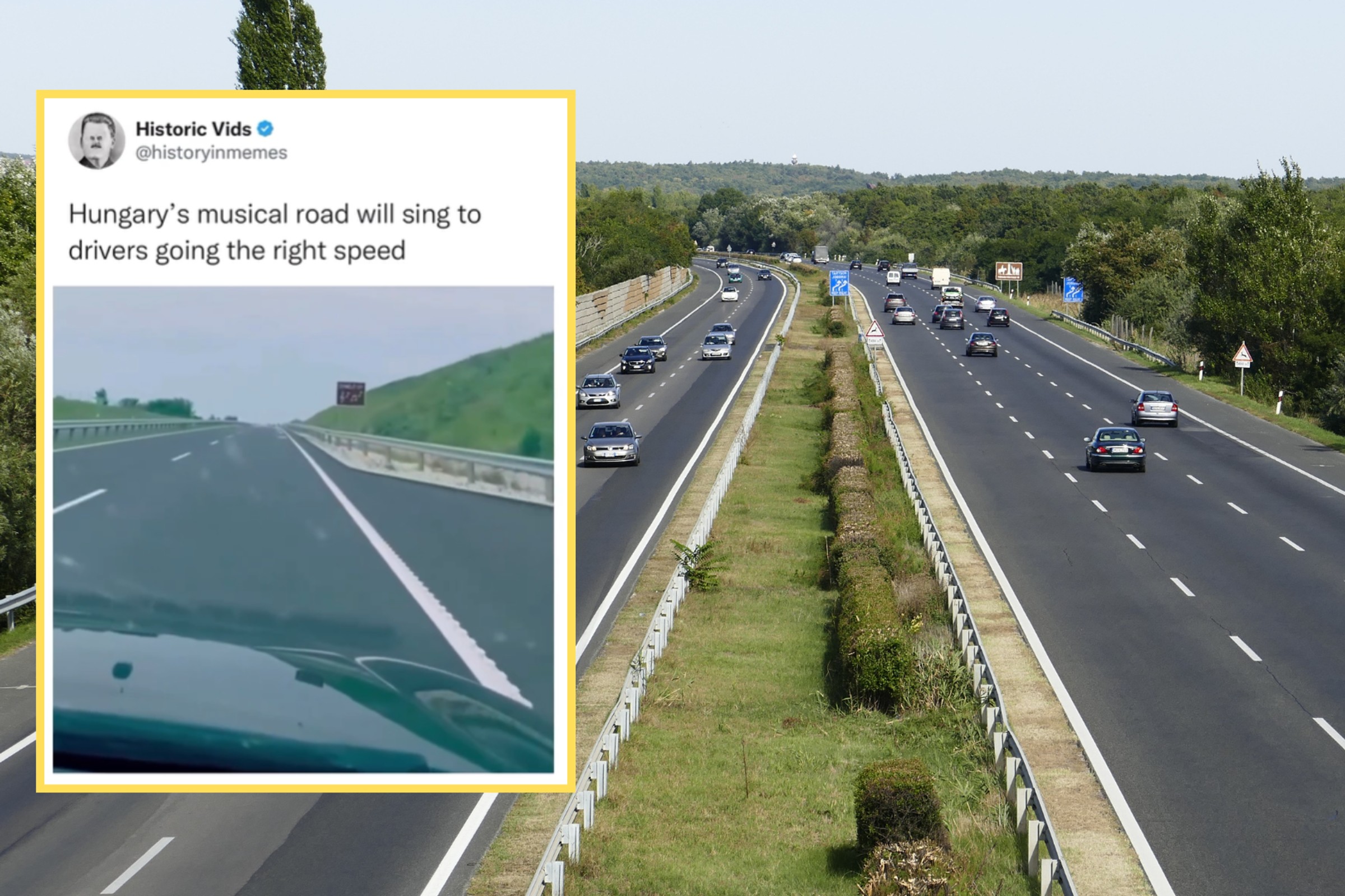 Jezdnia autostrady nagle zaczyna grać. Mieszkańcy tego nienawidzą