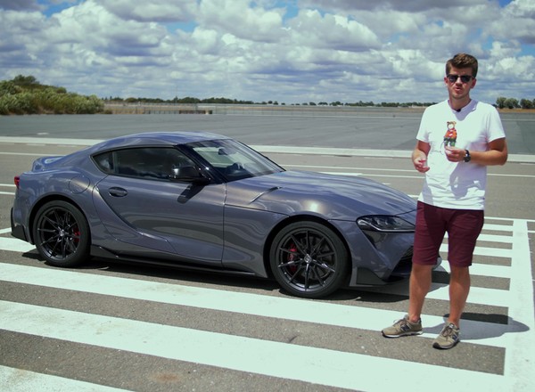 Pierwsza jazda na torze Toyotą Suprą, o jaką prosili fani
