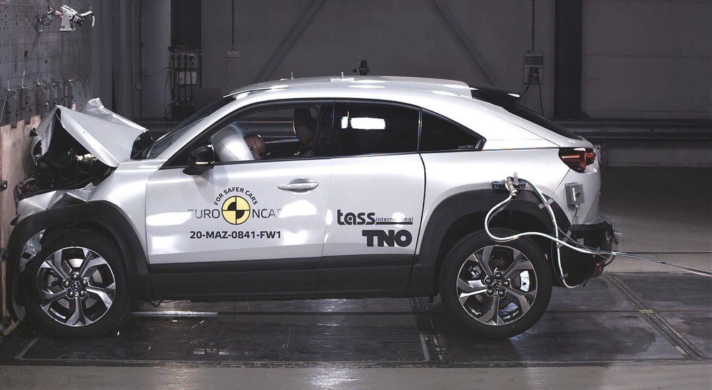 Euro NCAP – Honda Jazz i Mazda MX-30 zdały test na piątkę