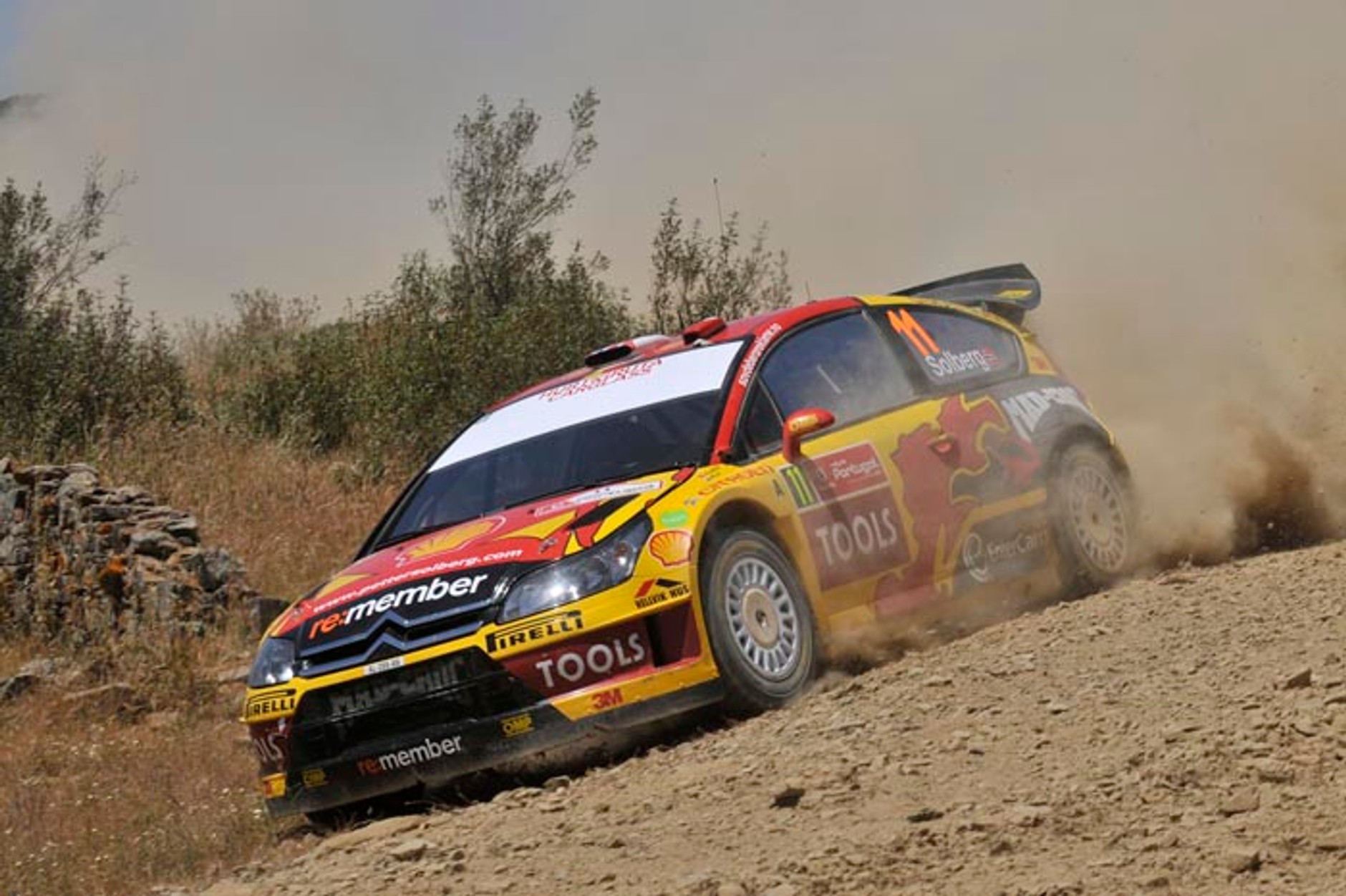 Rajd Portugalii 2010: dominacja Citroena, Kościuszko trzeci (2. etap, wyniki, galeria Willy Weyens)