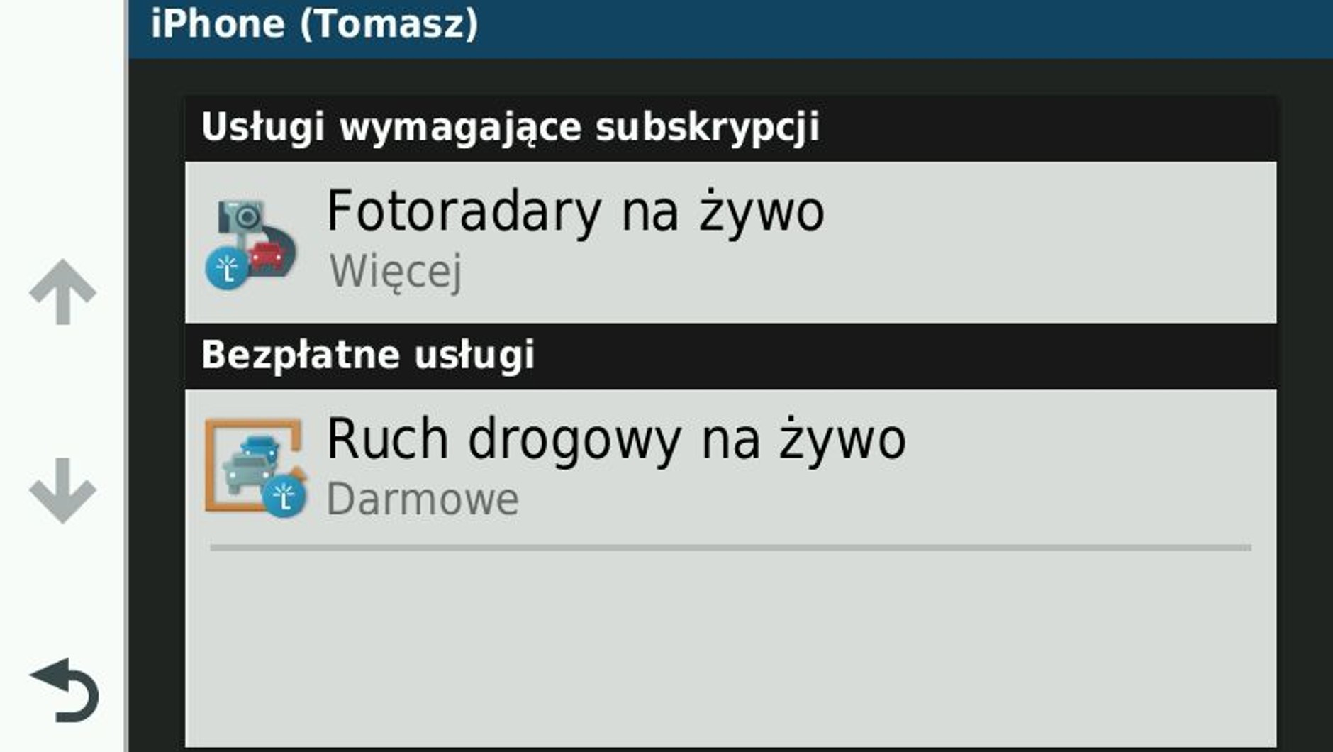 Dane o ruchu drogowym
