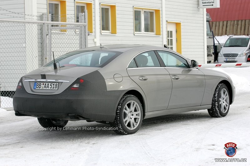 Zdjęcia szpiegowskie:  Mercedes-Benz CLS FL