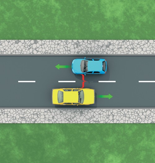 Bezpieczne wymijanie