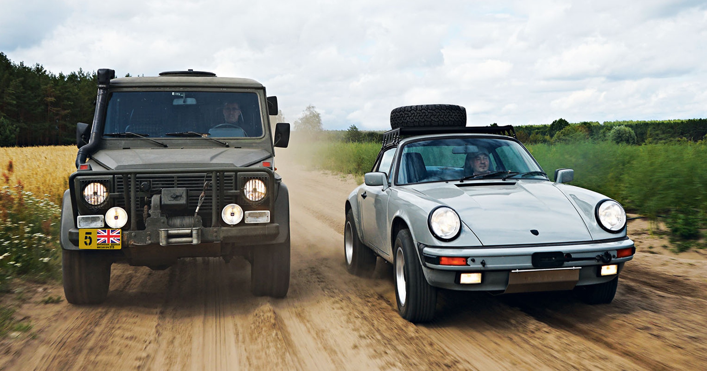 Porsche 911 serii G kontra Mercedes Klasy G - porównanie nieporównywalnych