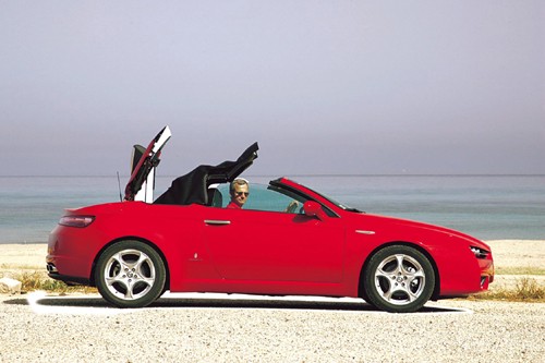Alfa Romeo Spider, mazda mx-5 - Klasyczny duet