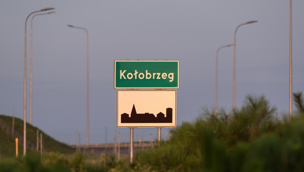 Początek obszaru zabudowanego i miejscowości