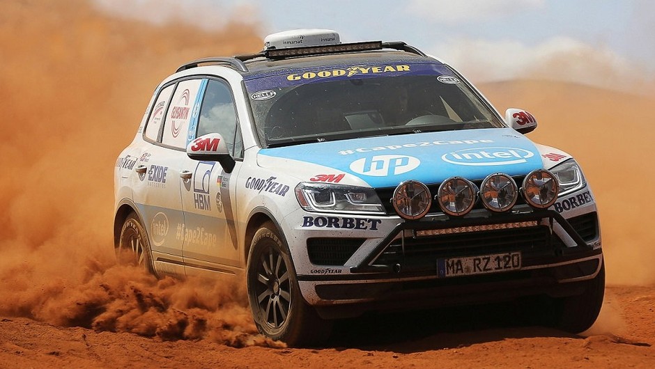 Auto Zietlowa - Volkswagen Touareg V6 TDI na oponach Goodyear