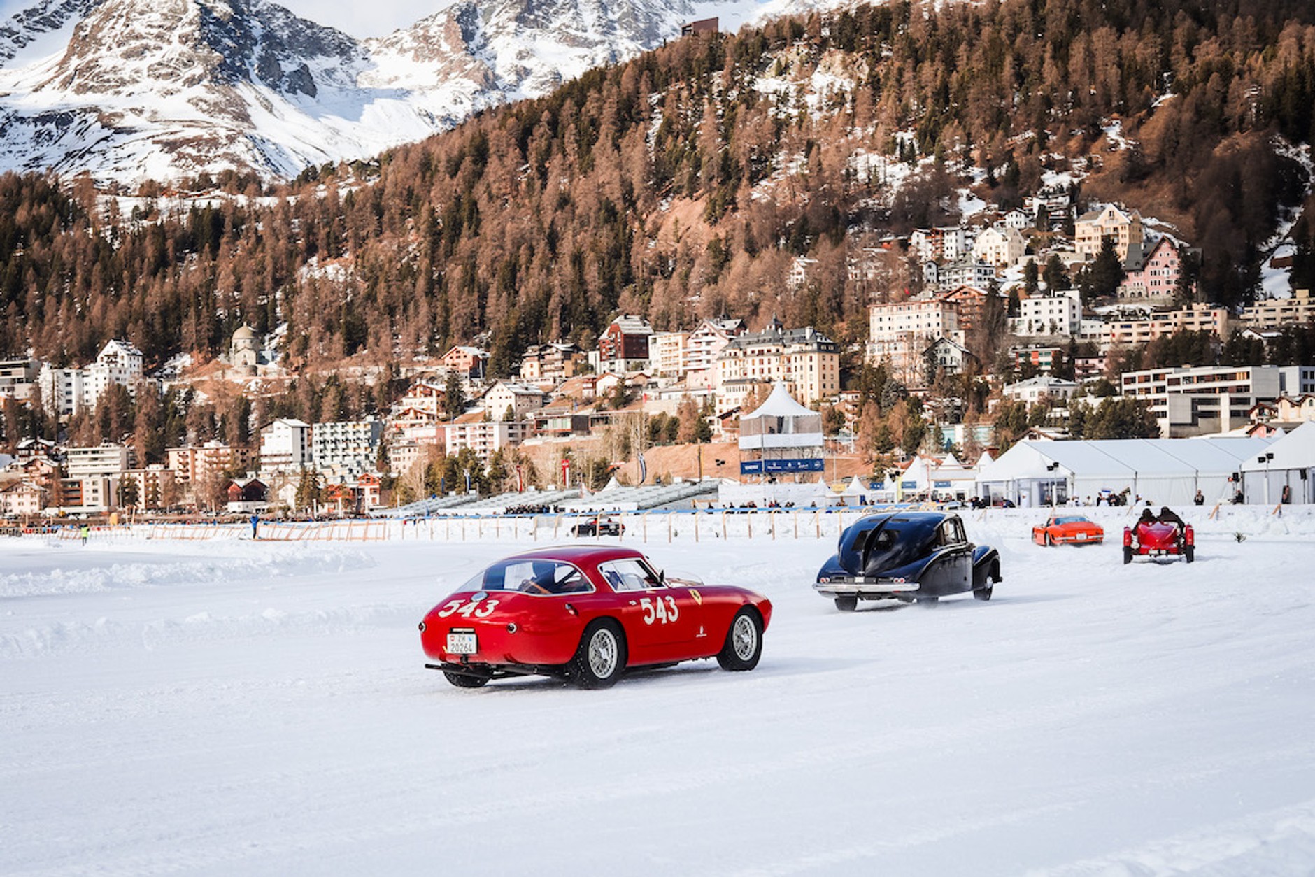 Klasyki na lodzie w St. Moritz