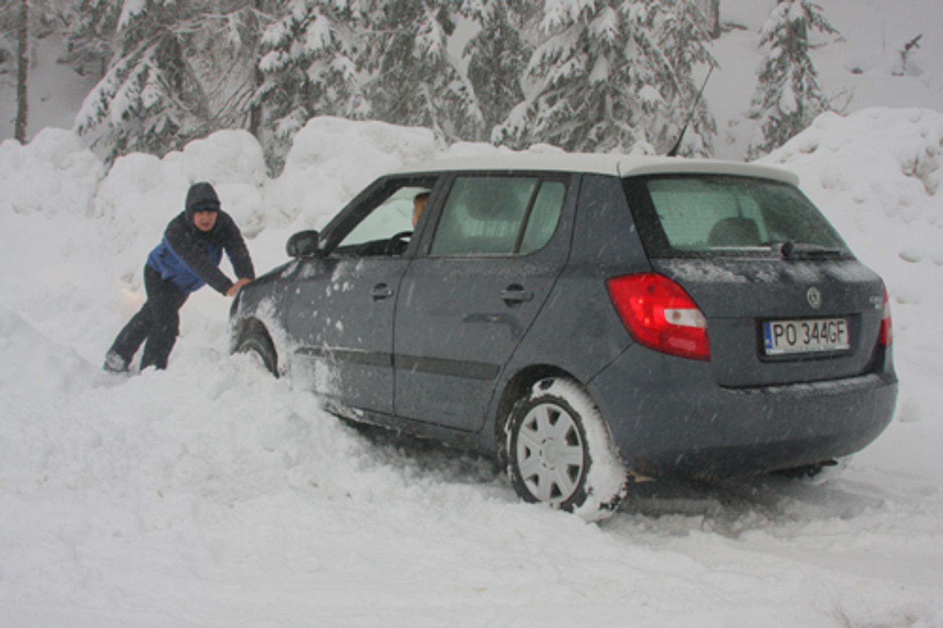 Test czytelników - Z Fabią na nartach