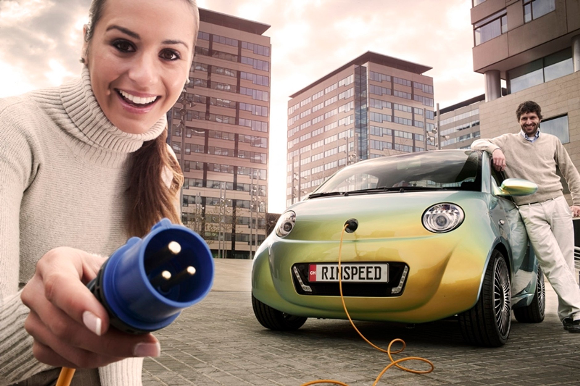 Rinspeed UC? – samochód do jazdy pociągiem