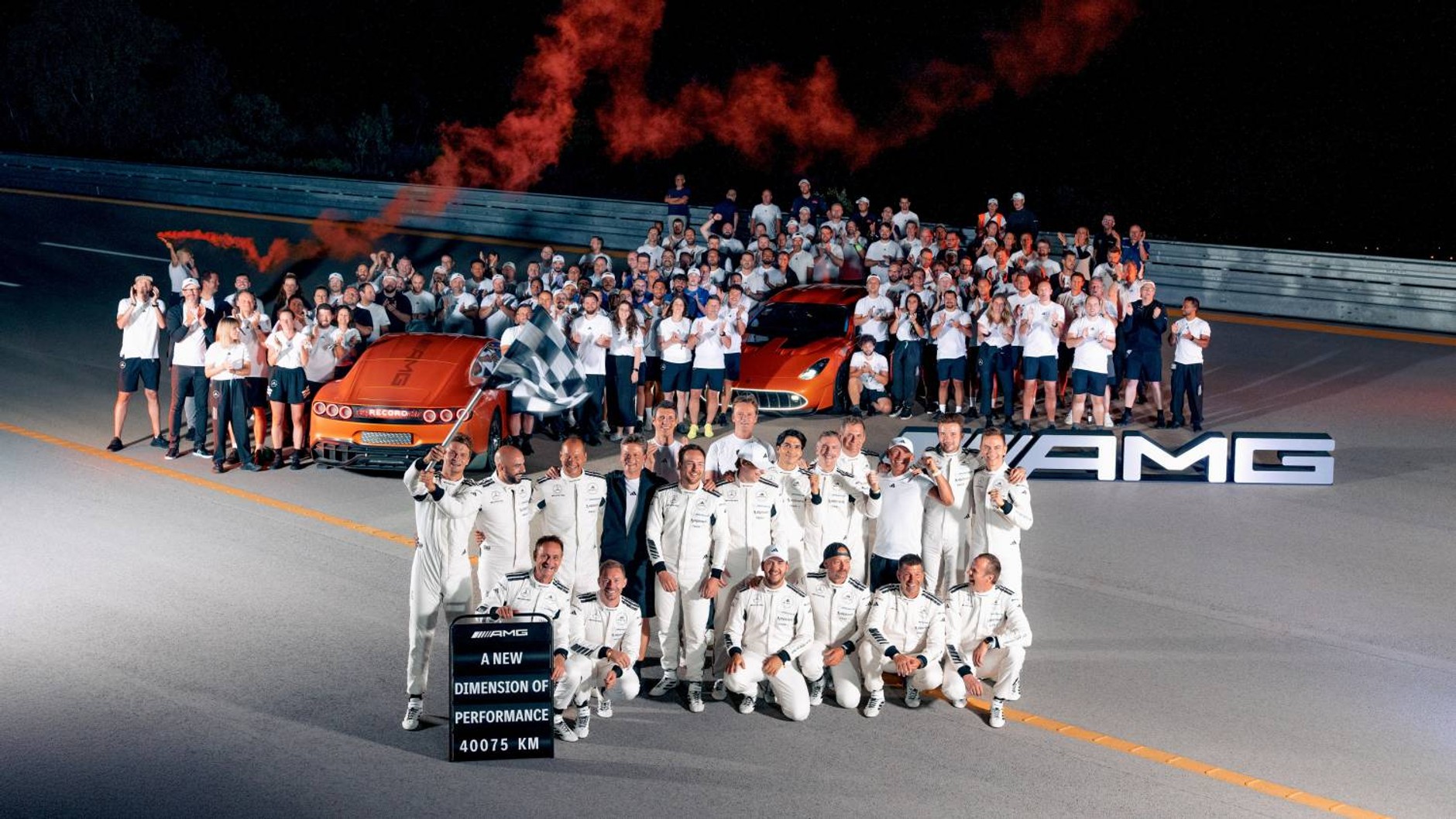 CONCEPT AMG GT XX na torze Nardo