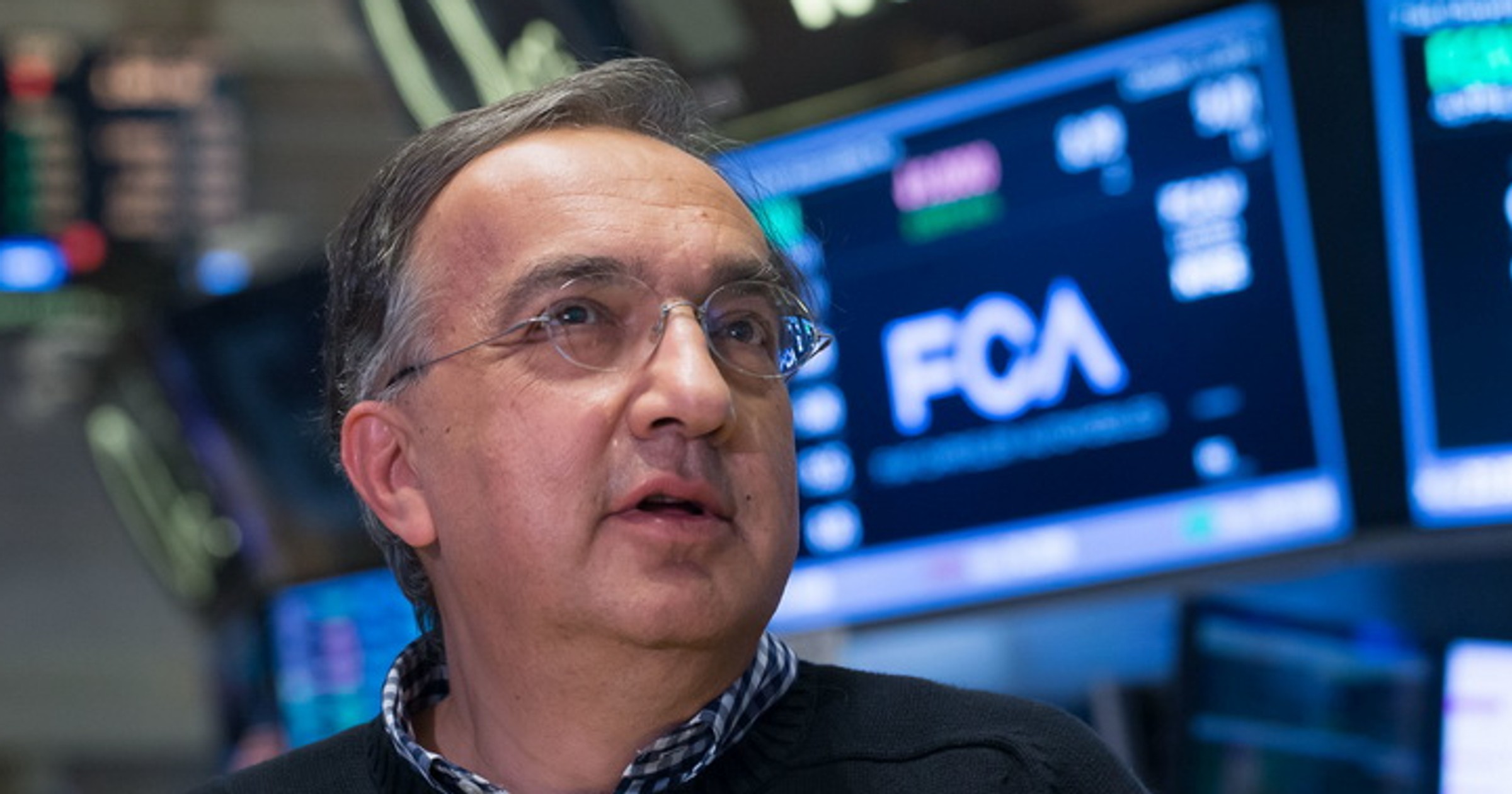 Sergio Marchionne - prezes FCA