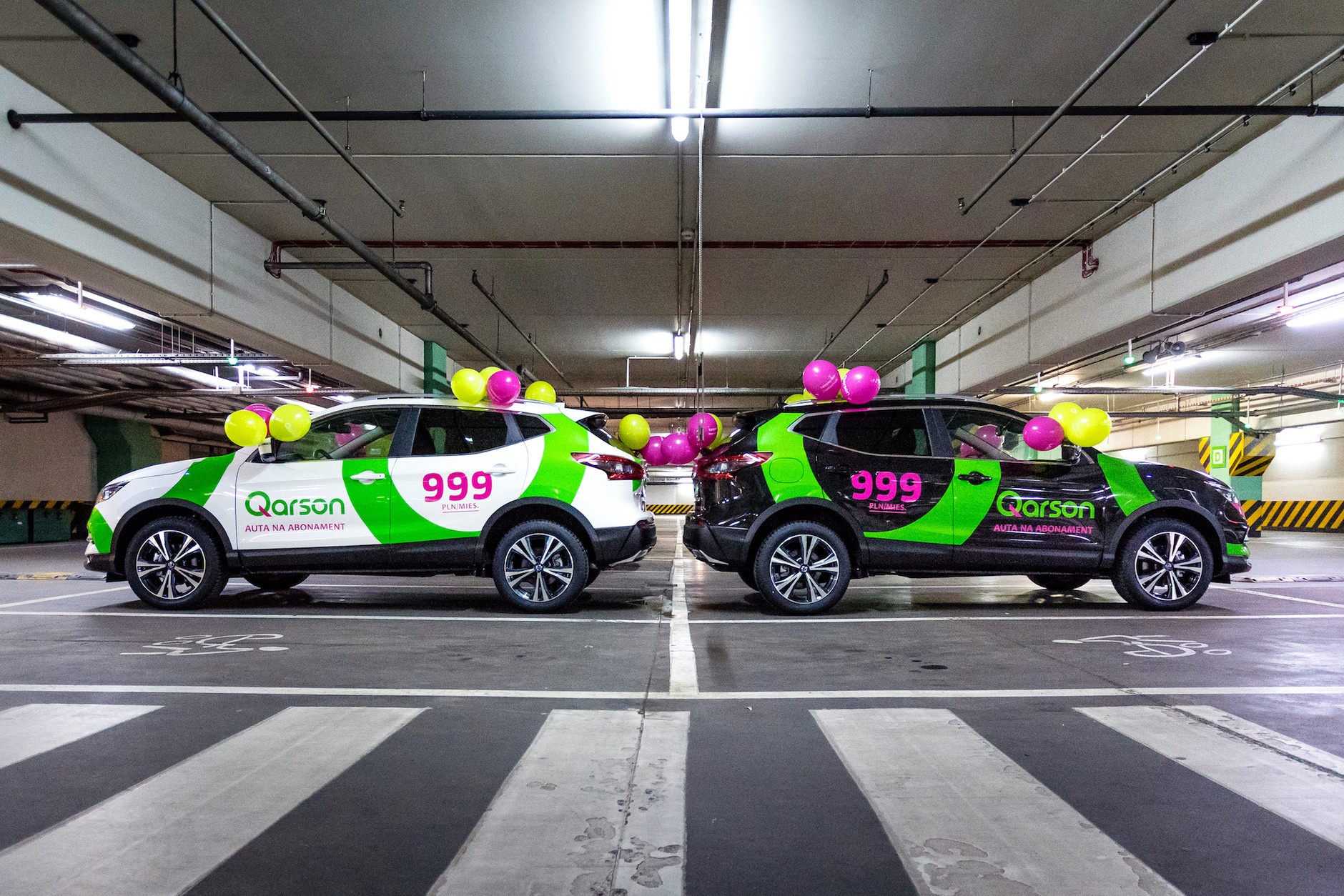 Auta na abonament w centrach handlowych