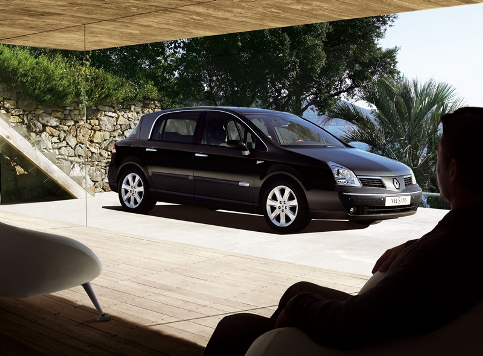 Renault Vel Satis - szkoda go