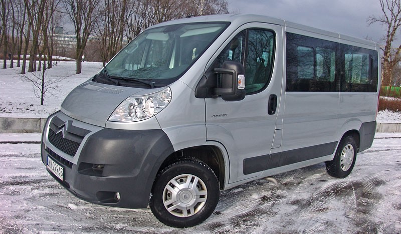 Citroën Jumper 2,2 HDi 120 Kombi: mały autobus i ciężarówka