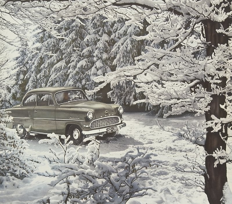Opel: zimowe plenery