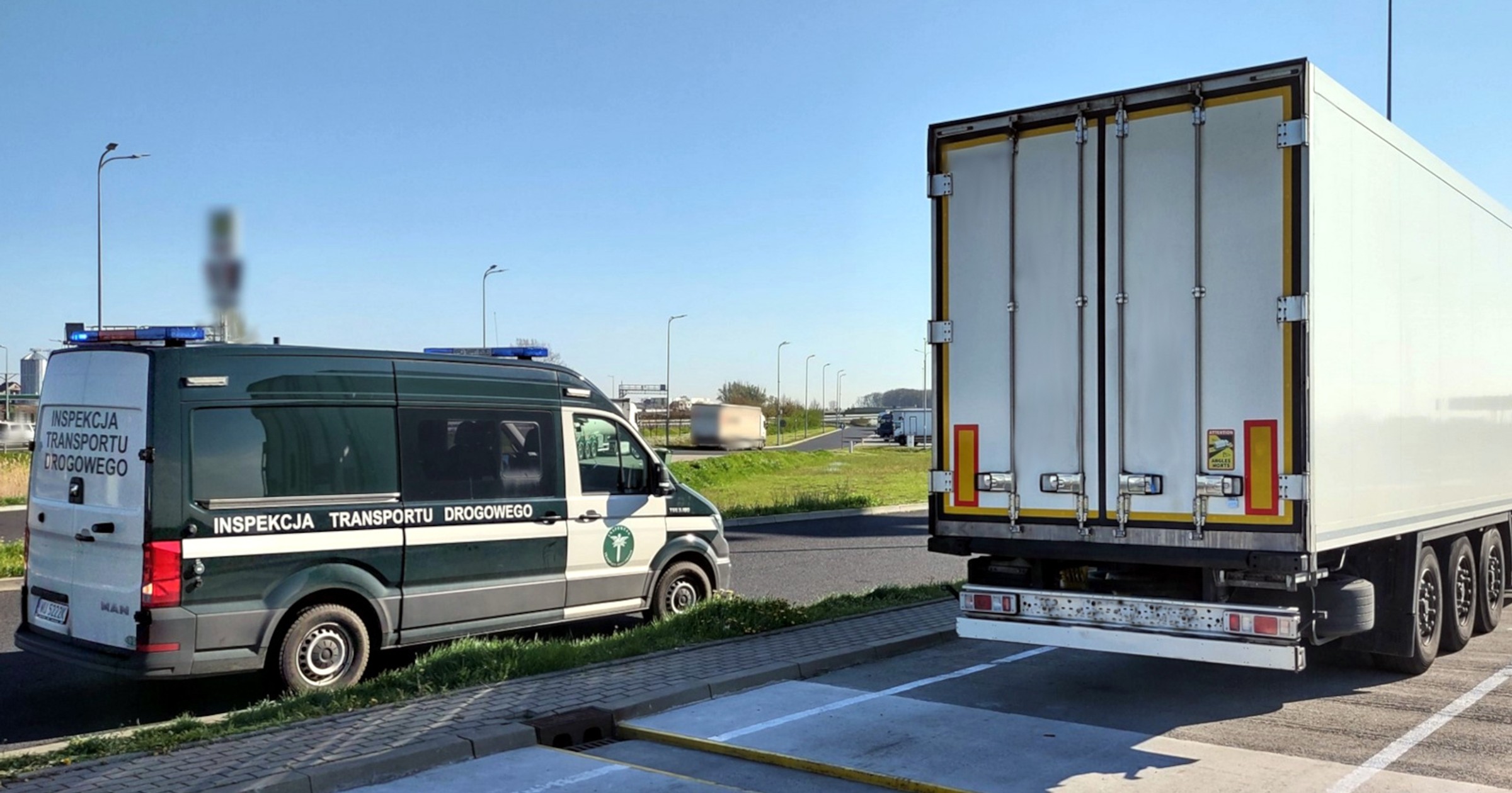 Ciężarówka zatrzymana przez inspektorów wielkopolskiej ITD