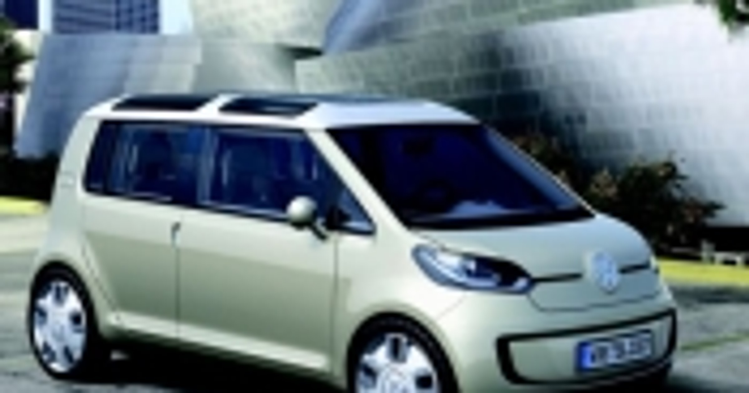 Mały, elektryczny Volkswagen