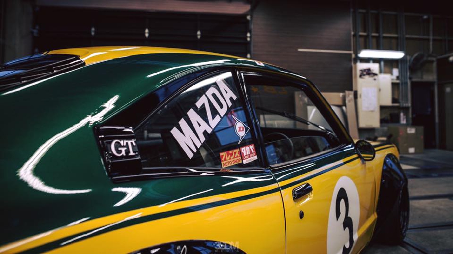 Mazda RX3 Liberty Walk - pogromca gigantów