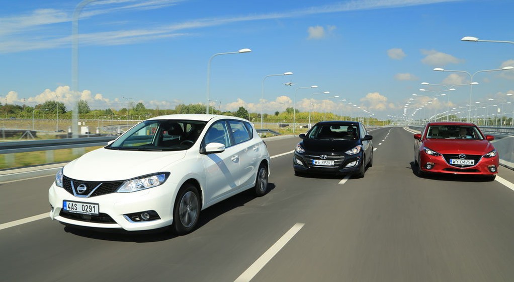 Porównanie: trzy azjatyckie kompakty z silnikami benzynowymi