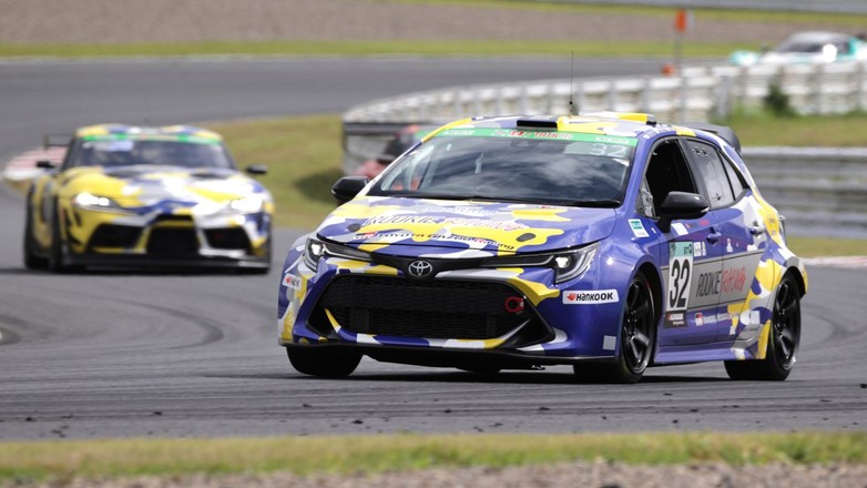 Wodorowa wyścigowa Toyota Corolla od Gazoo Racing