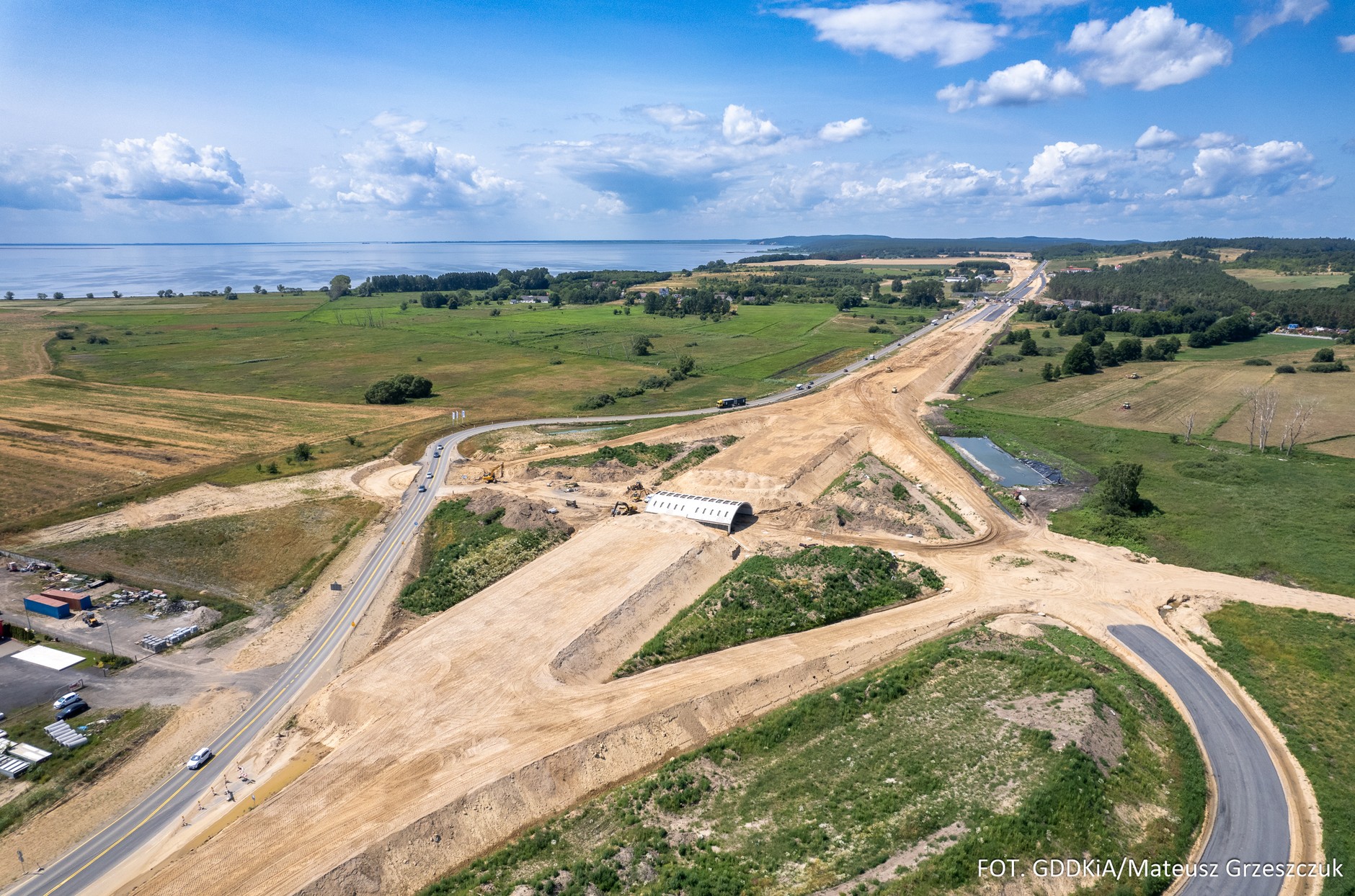 Powstający węzeł Wolin Zachód