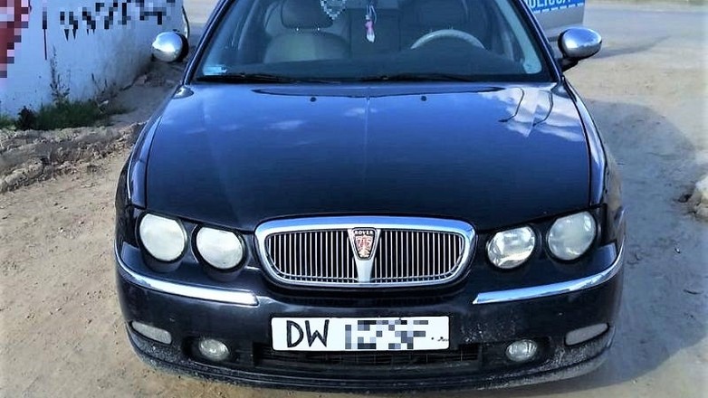 Namalował tablice rejestracyjne markerem