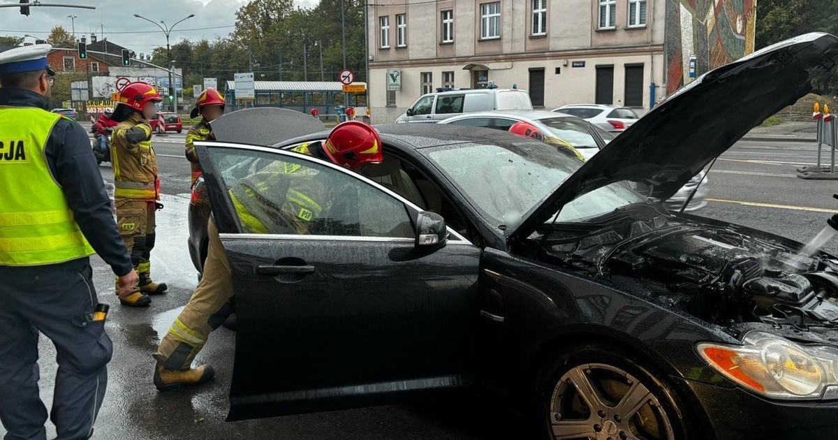 Strażacy dokończyli akcję, którą rozpoczęli policjanci