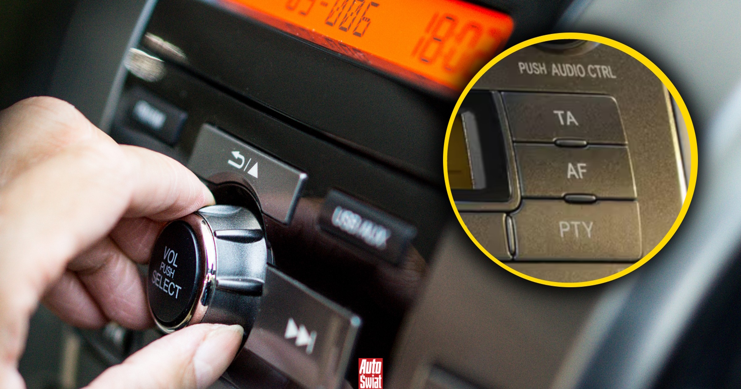 Przyciski PTY i AF. Ma je w aucie prawie każdy, ale niewielu wie, do czego służą. Wyjaśniamy