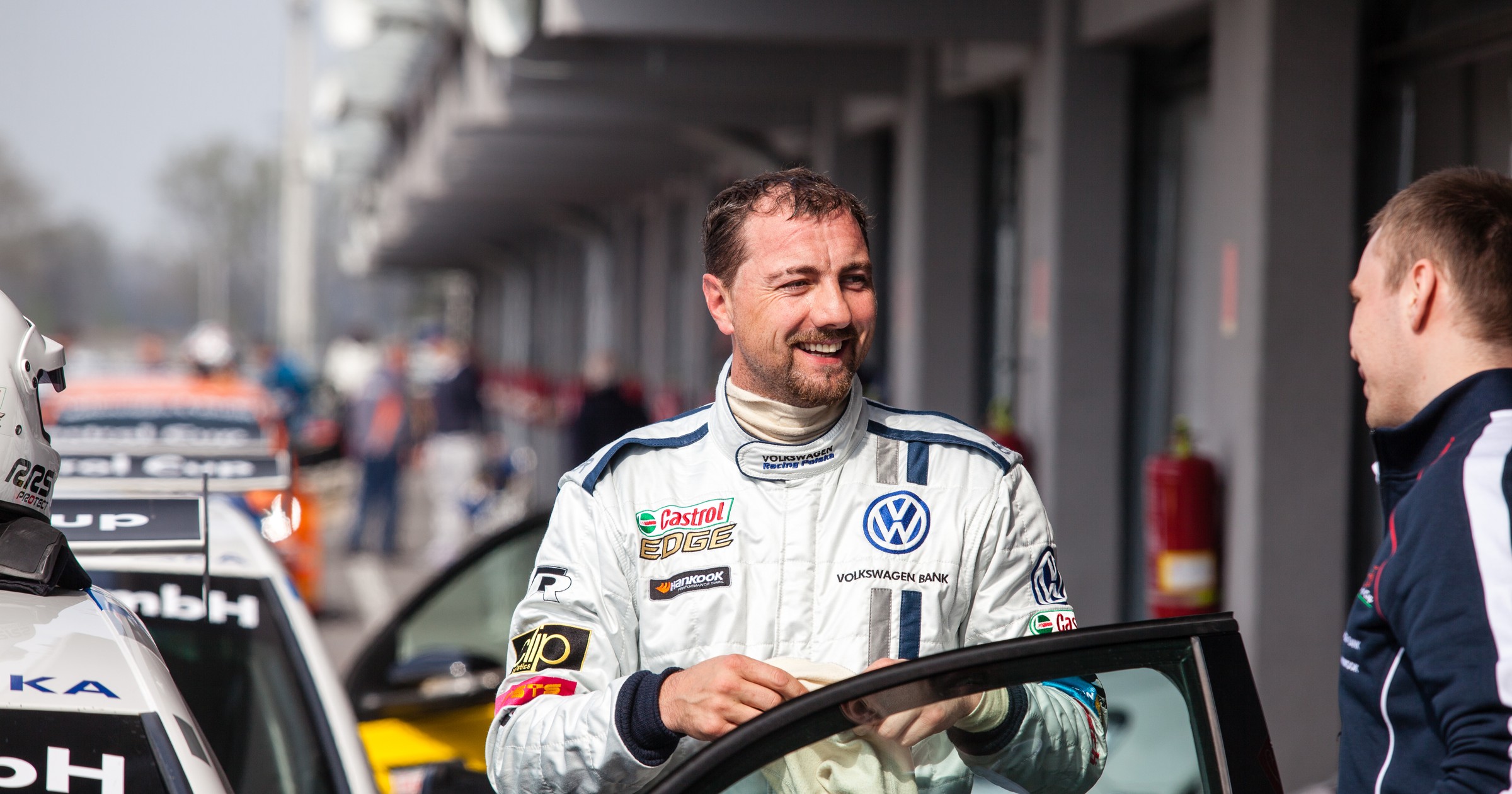 Jerzy Dudek w Volkswagen Castrol Cup