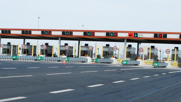 Punkt poboru opłat na autostradzie