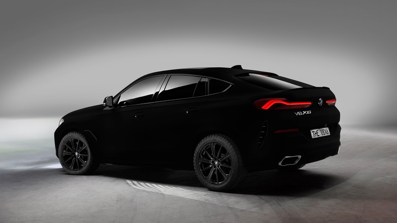 BMW X6 Vantablack