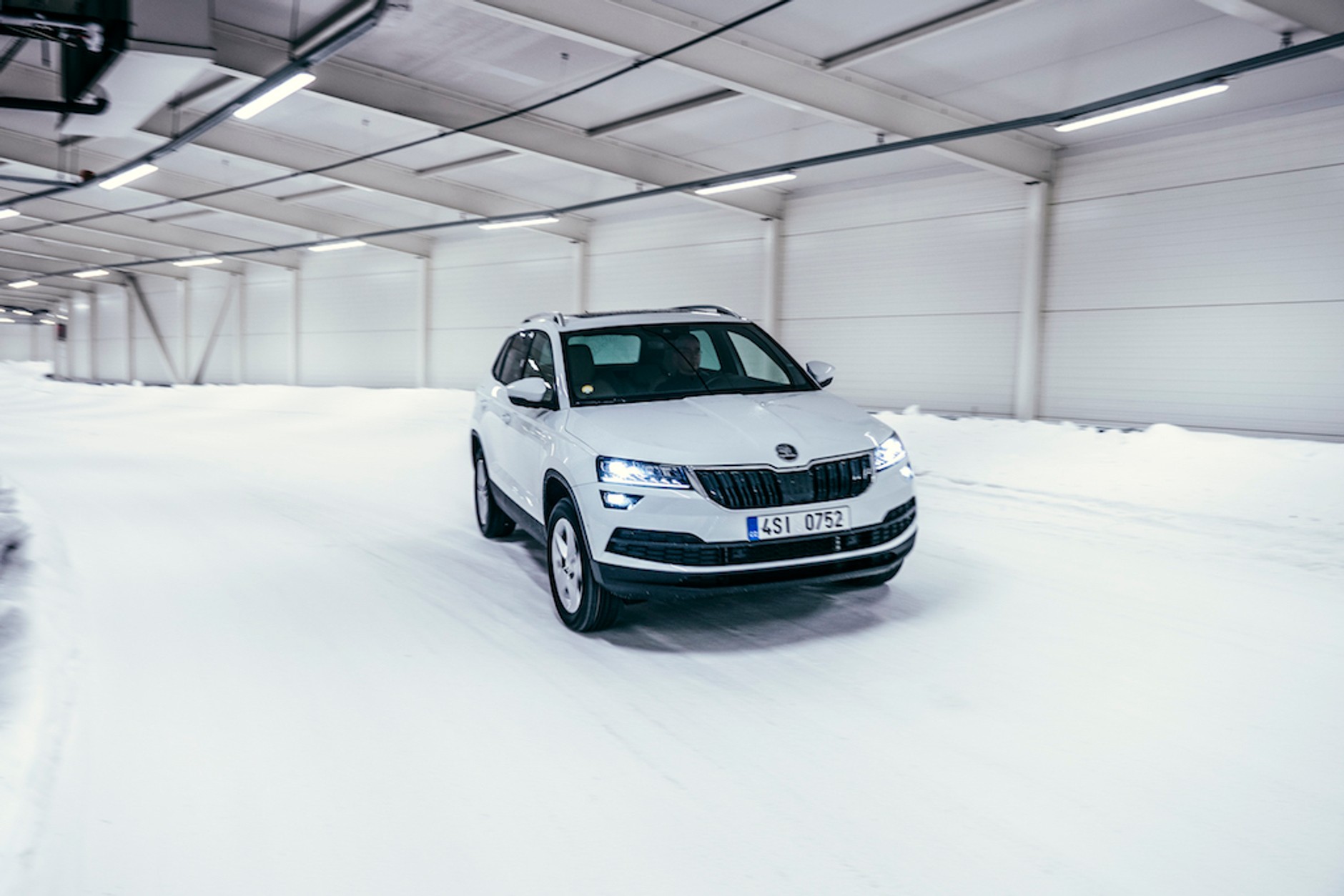 Skoda 4x4 – jazda na lodzie i śniegu