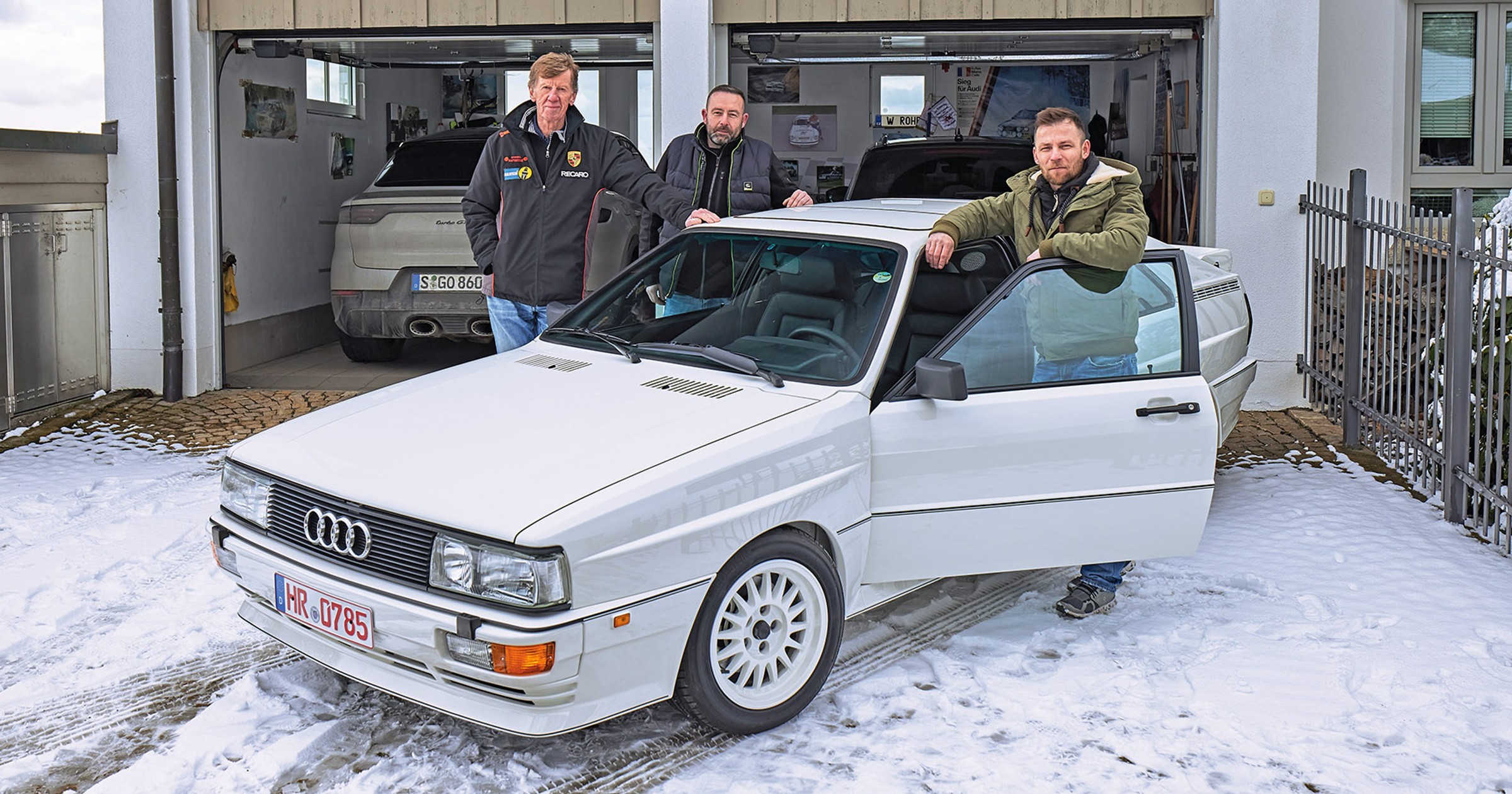 Odbudowane Audi quattro Waltera Röhrla