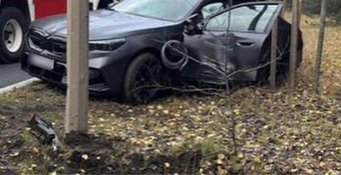 Zdarzenie z udziałem BMW M5 (G90) w Polsce