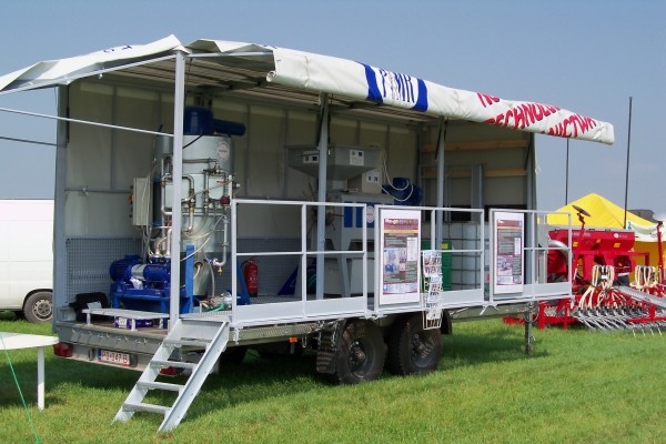 Mobilne urządzenie do tworzenia paliwa