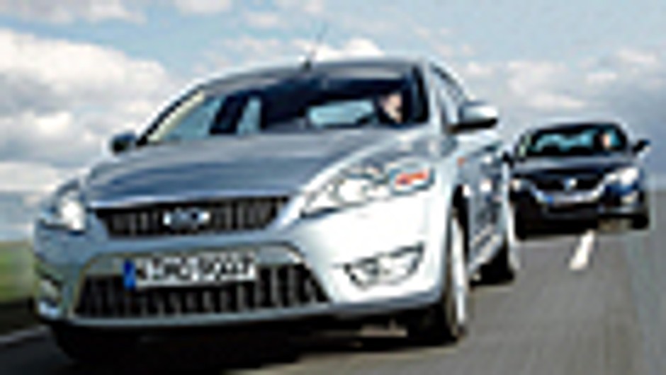 Ford Mondeo 2.0 TDCI kontra VW Passat 2.0 TDi - Ford wyprzedzi Volkswagena?