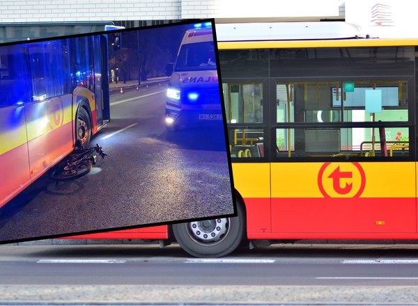 9-latek na rowerze wjechał pod autobus miejski. Wystarczyła chwila nieuwagi