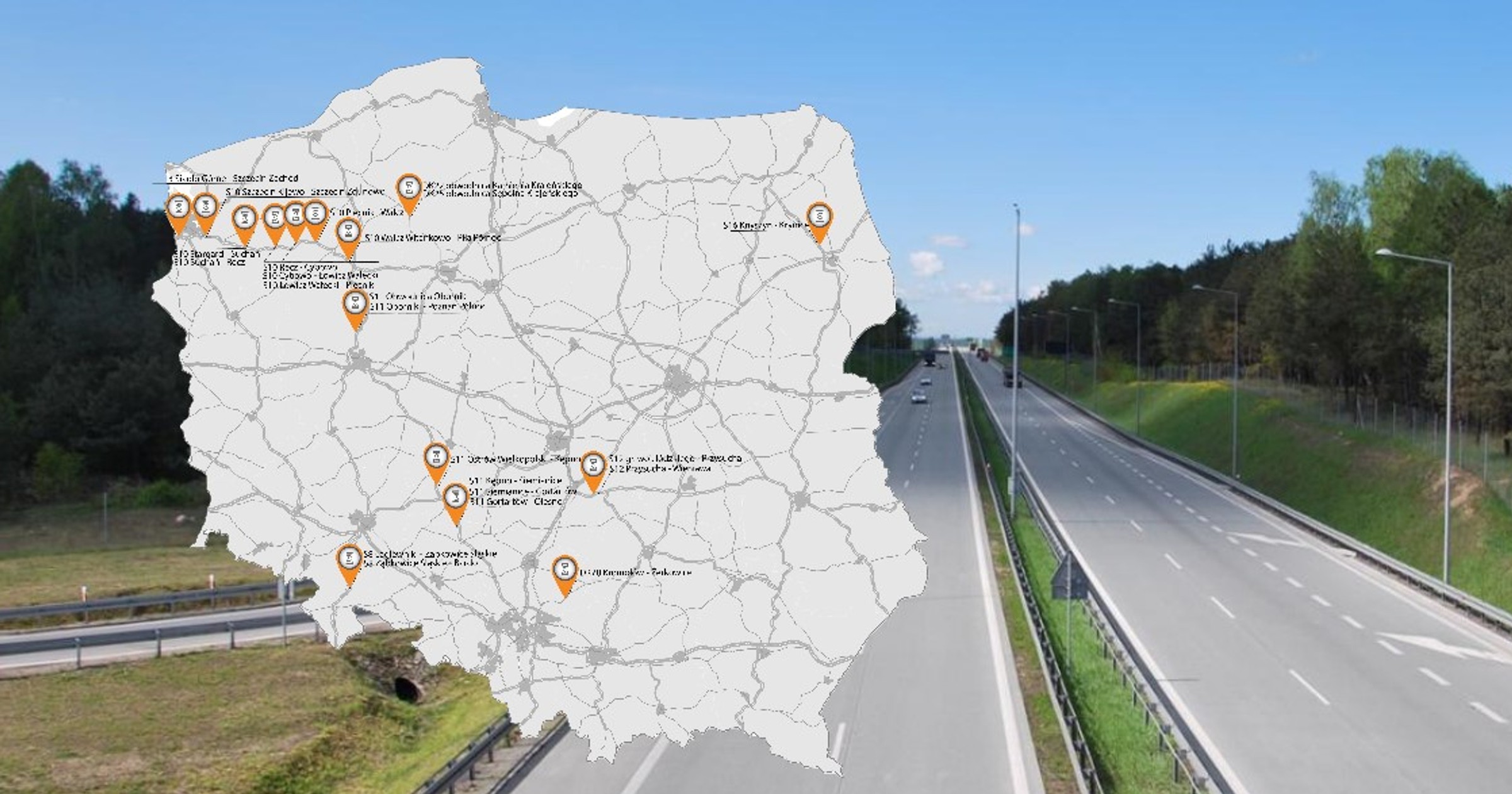 GDDKiA przedstawia stan trwających przetargów na nowe inwestycje drogowe