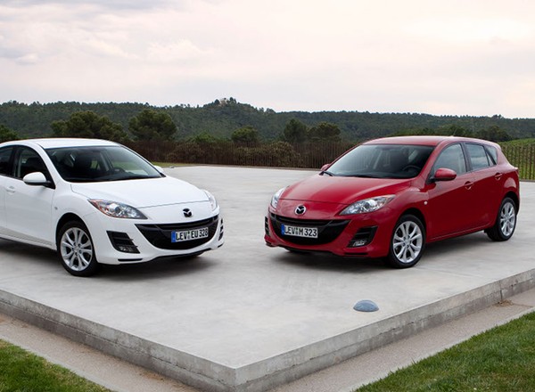 Mazda 3 ze zmodyfikowanym turbodieslem