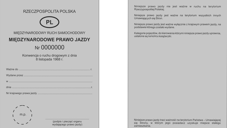 Międzynarodowe prawo jazdy