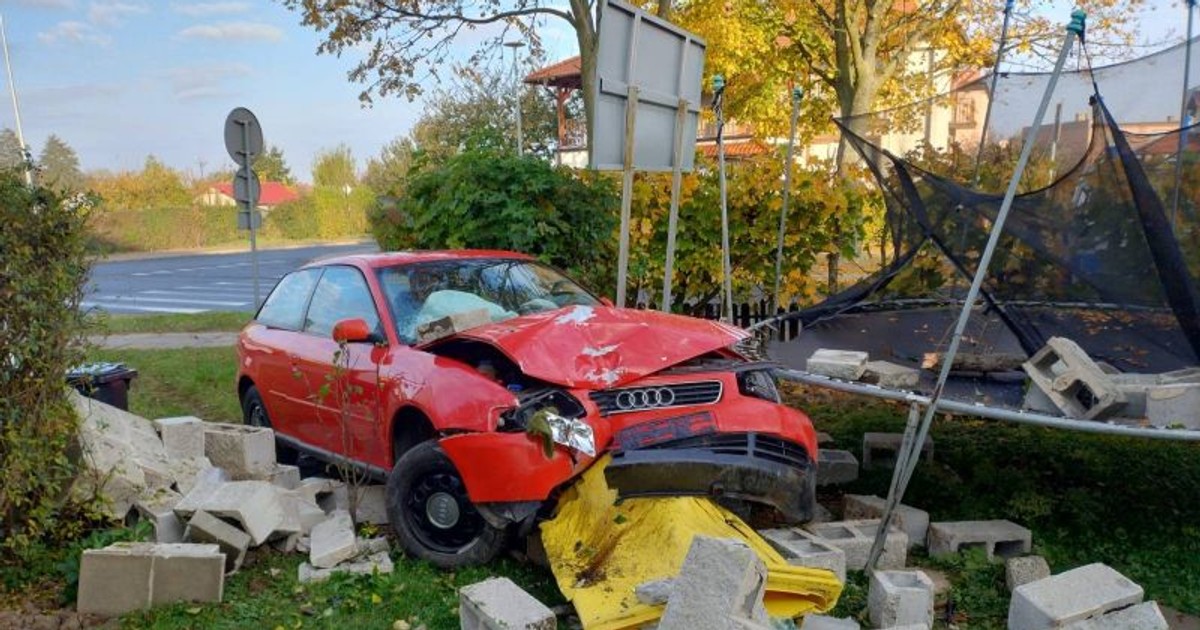  Uciekał przed policjantami ulicami miasta. Skończył w czyimś ogródku